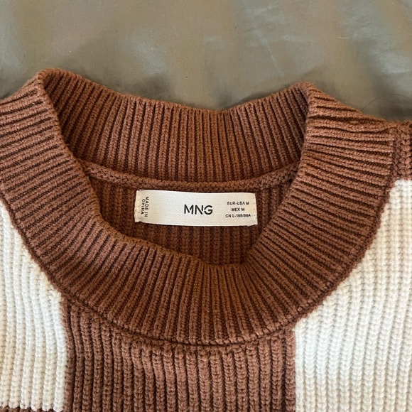 Mango Checks Knit Sweater - Picture 5 of 5